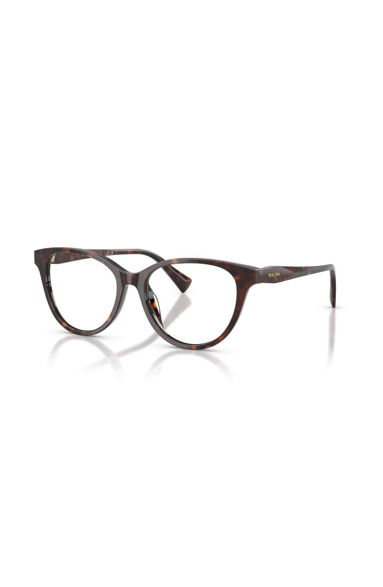 RALPH 53mm Butterfly optical glasses, Main, color, Brown