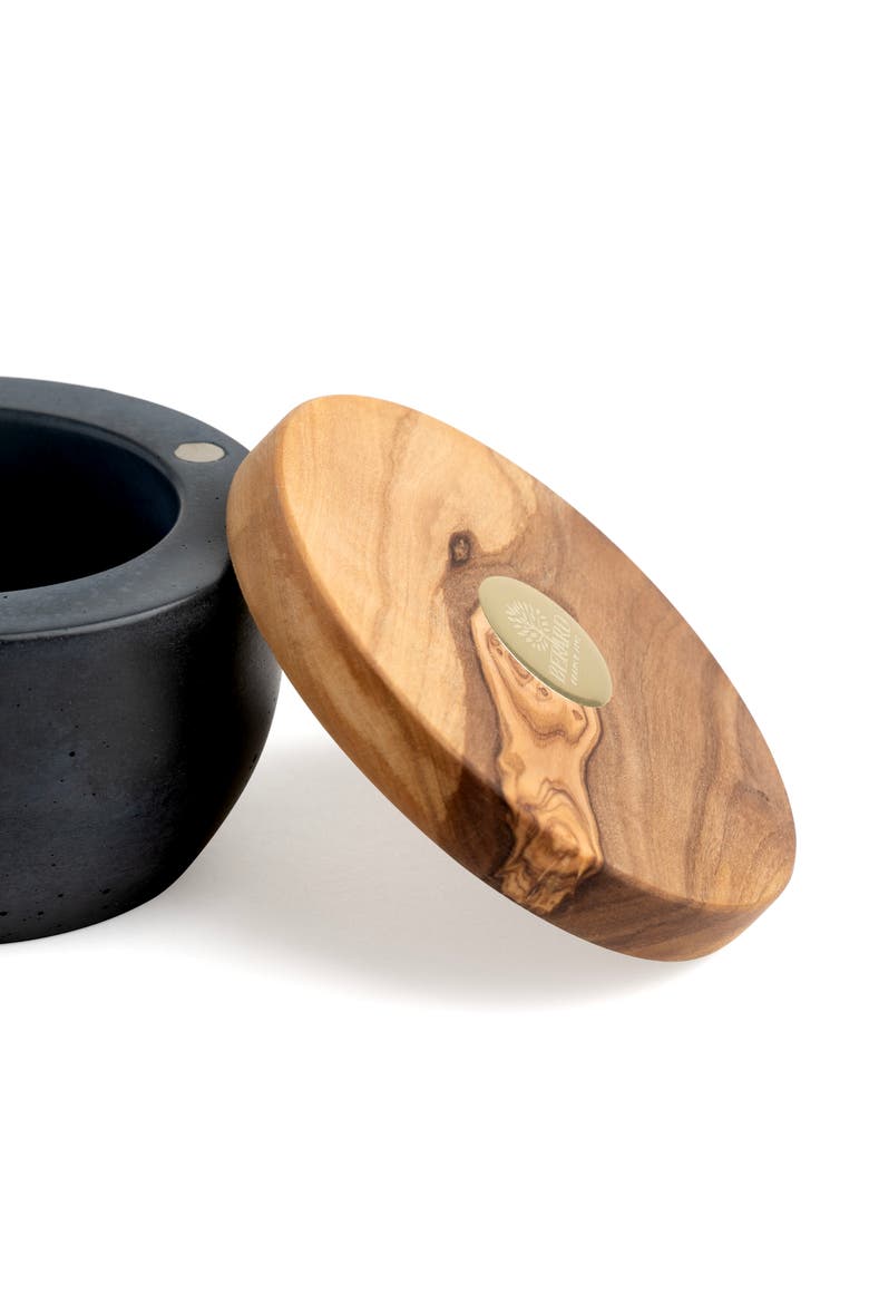 Round Salt Keeper Millenari, Alternate, color, Gray