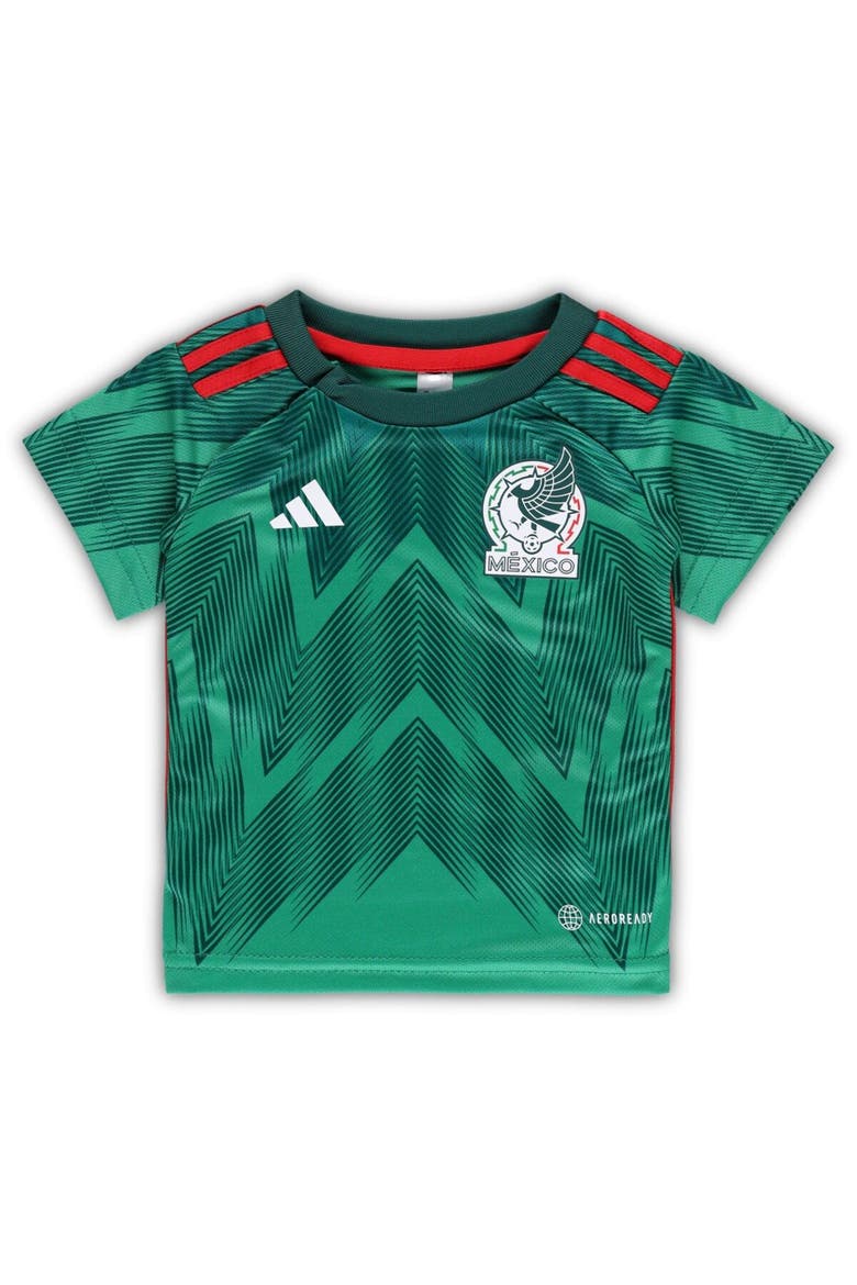 Infant adidas Green Mexico National Team 2022 Home Kit, Alternate, color, Green