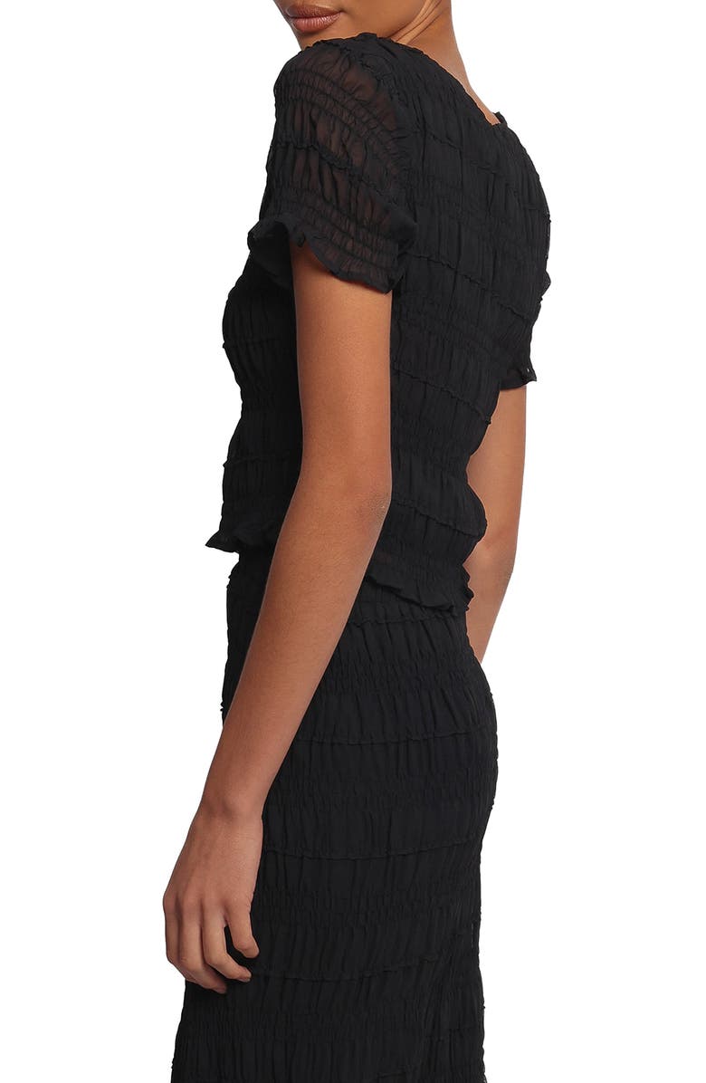 Petal & Pup Valana Smock Top, Alternate, color, Black