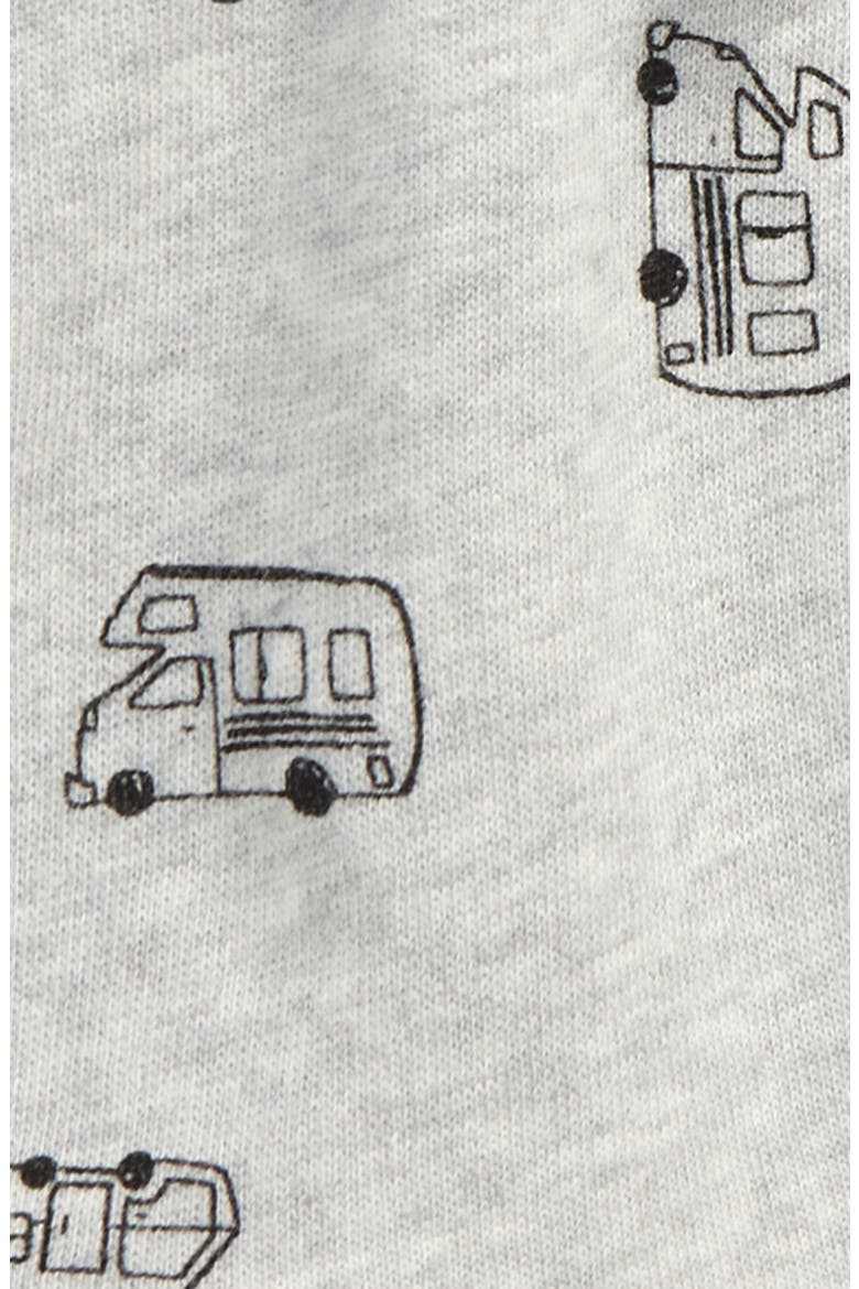 Pull-On Shorts, Alternate, color, GREY LIGHT HEATHER CAMPER VAN