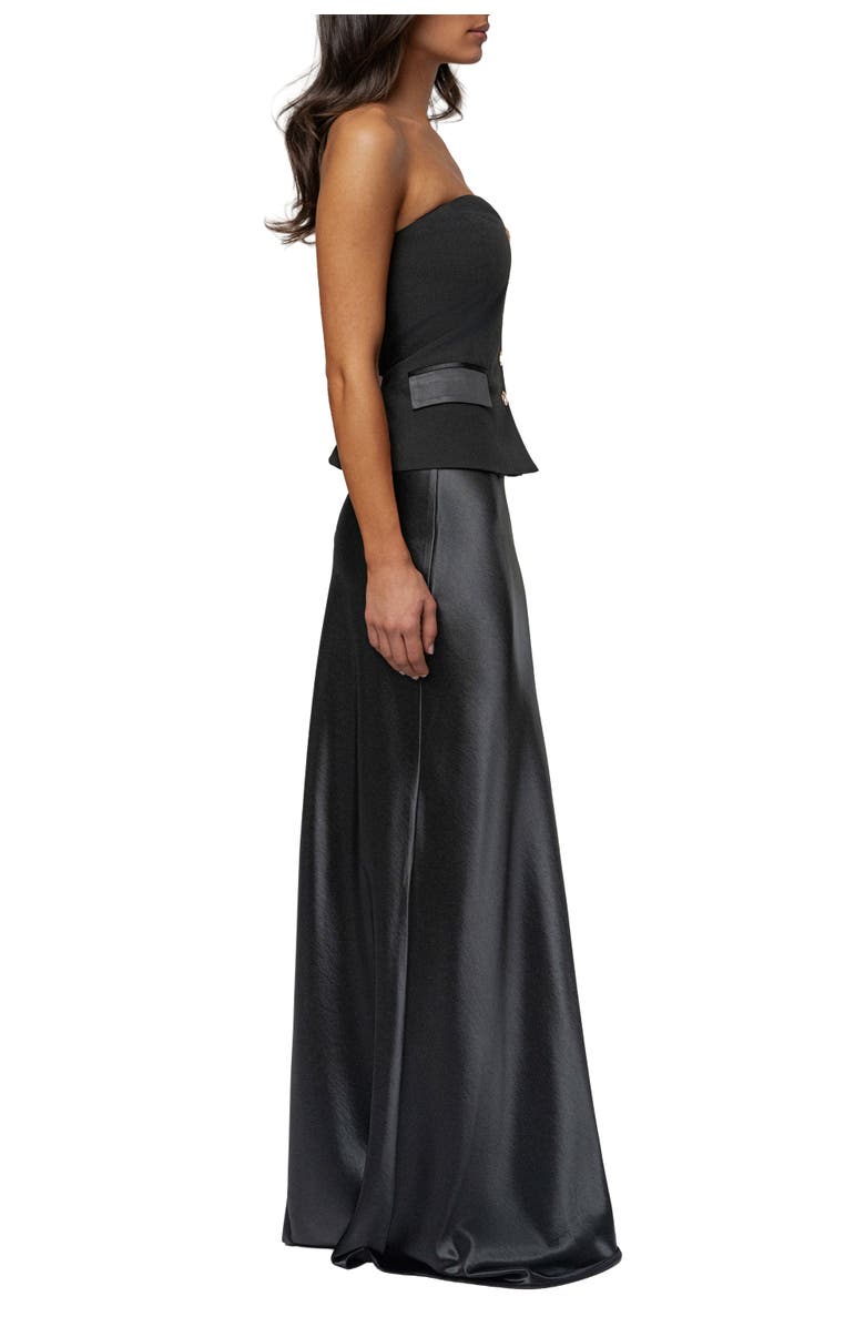 JLUXLABEL Button Front Vest, Alternate, color, Black