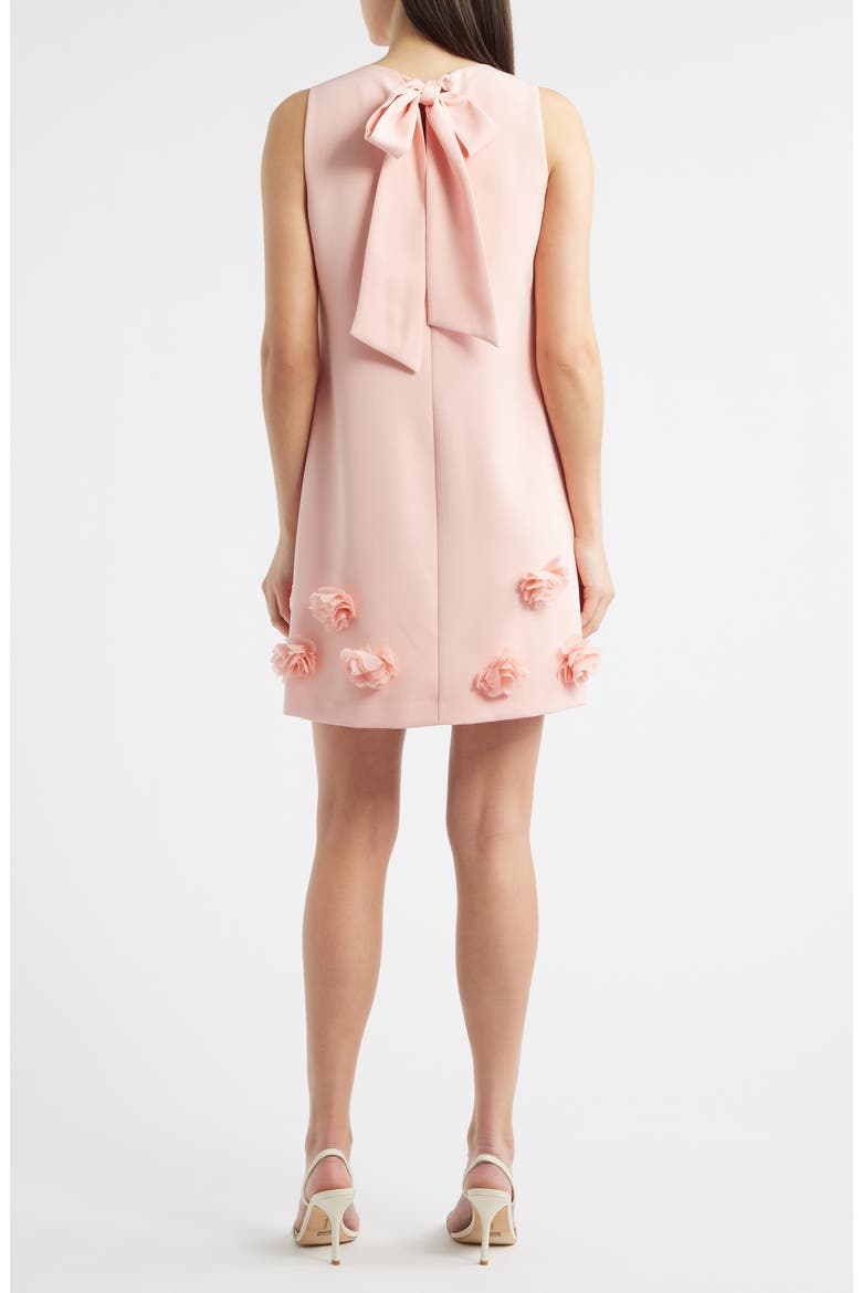 Rosette Shift Dress, Alternate, color, BLOSSOM