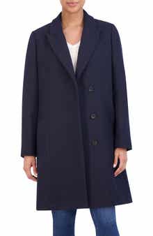 Cole Haan Wool Blend Coat