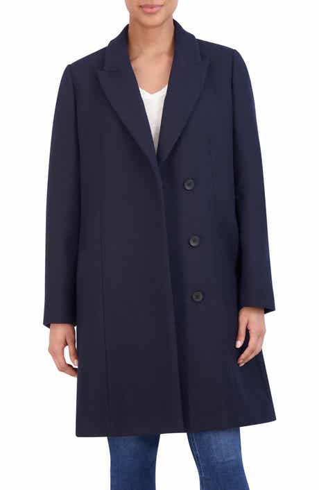 Cole Haan Wool Blend Coat