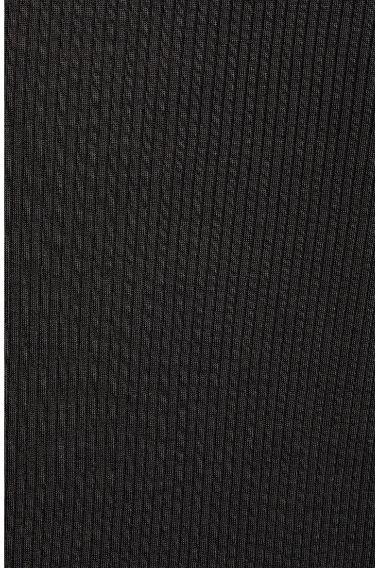 Star USA Slim Fit Ribbed Henley, Alternate, color, DARK GREY HEATHER