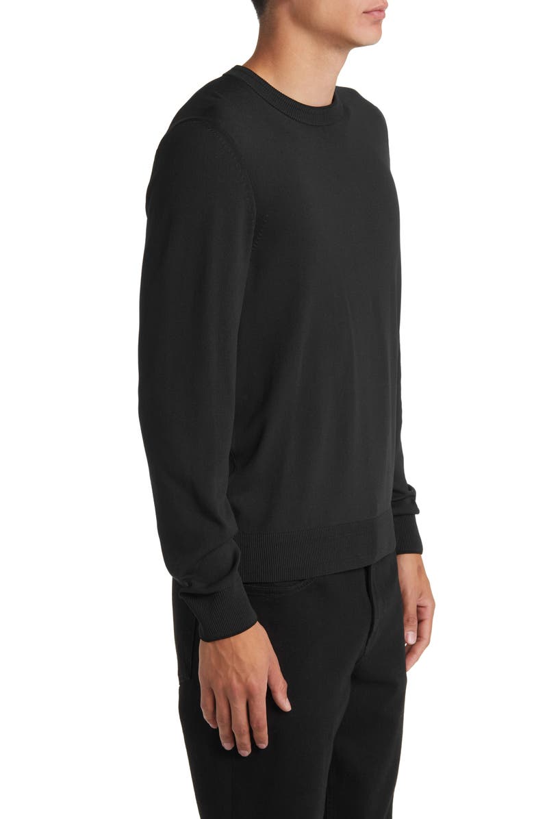 BOSS Lope Crewneck Sweater, Alternate, color, Black