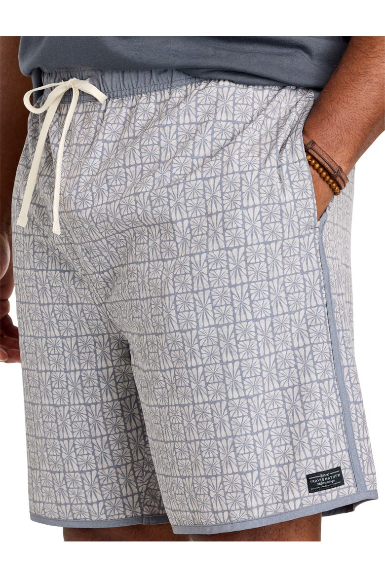 Big & Tall Cabana Board Shorts, Alternate, color, HEATHER GREY