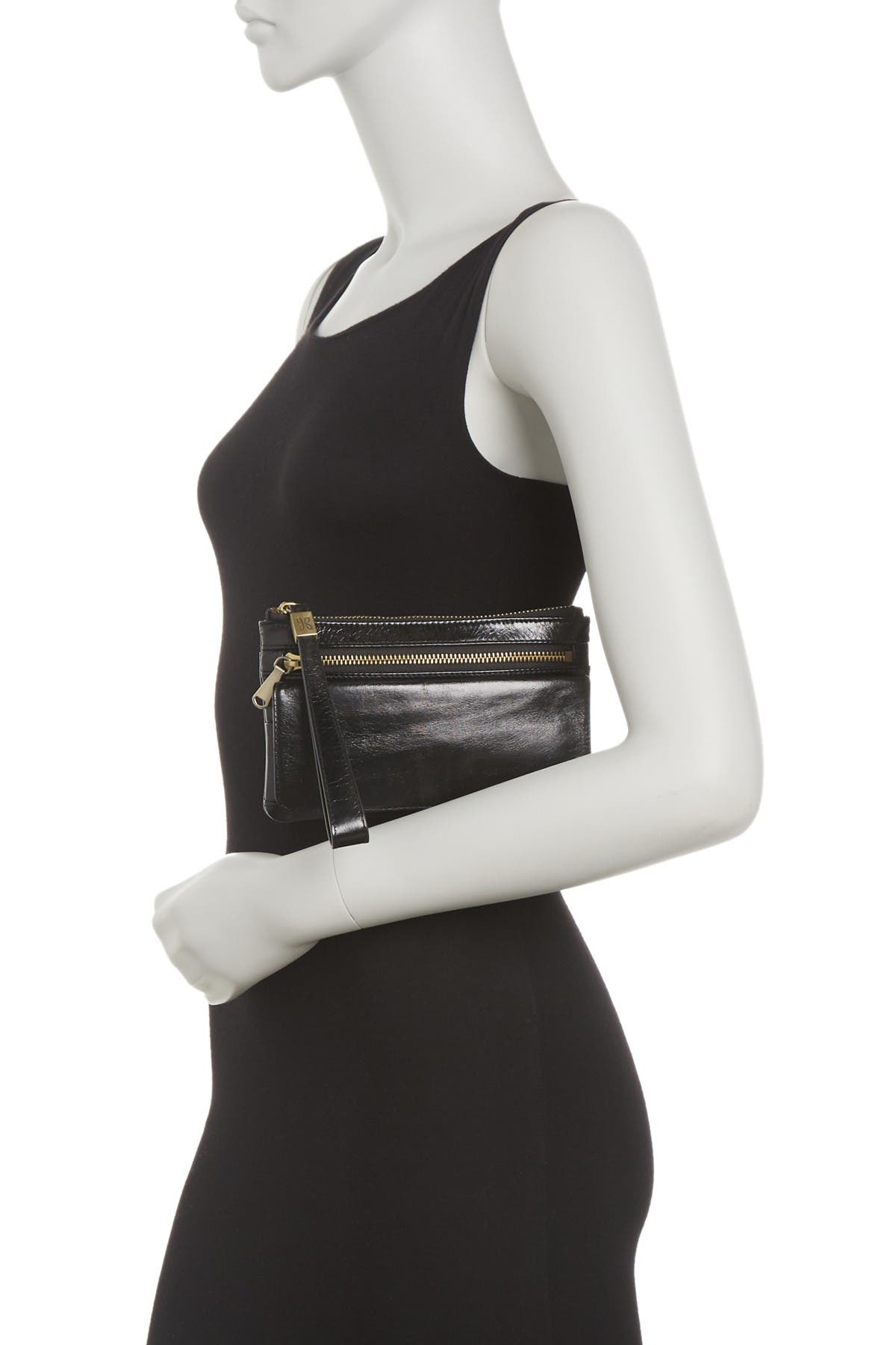 HOBO Roam Leather Wristlet, Alternate, color, 