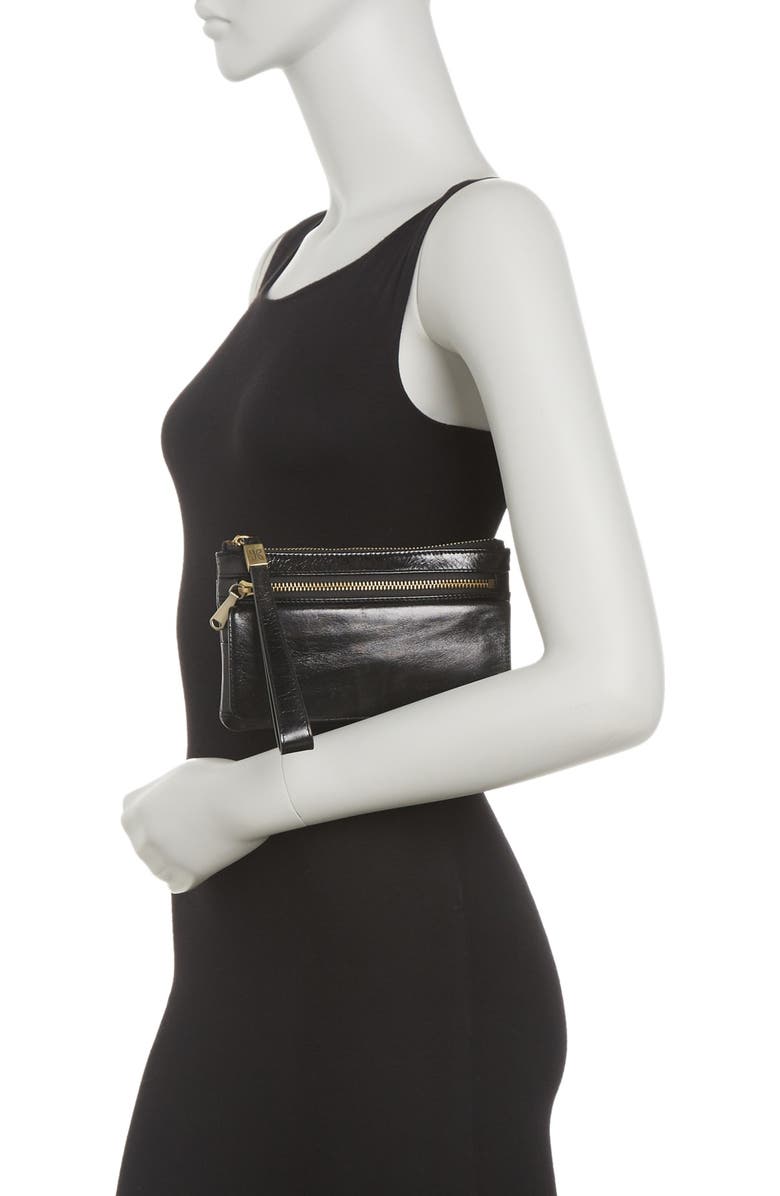 HOBO Roam Leather Wristlet, Alternate, color,