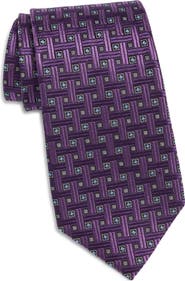 Nordstrom Geometric Jacquard Silk Tie