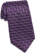 Nordstrom Geometric Jacquard Silk Tie