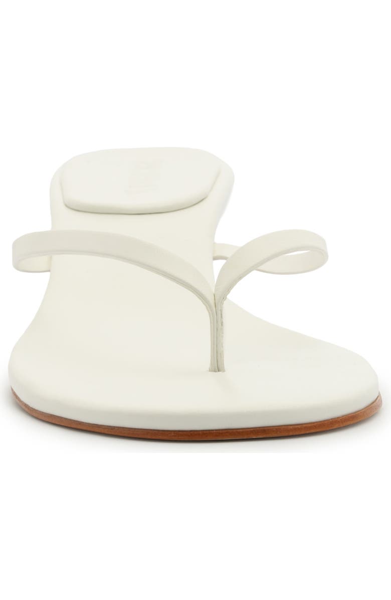 Schutz Carolyn Kitten Heel Sandal, Alternate, color, White