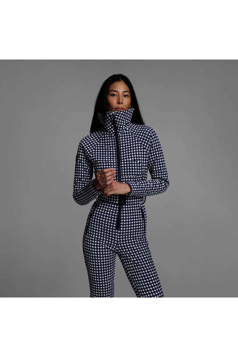 Chatel Snow Suit - Women's, Alternate, color, Indigo Gingham