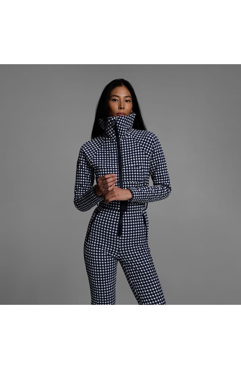 Cordova Chatel Snow Suit - Women's, Alternate, color, Indigo Gingham