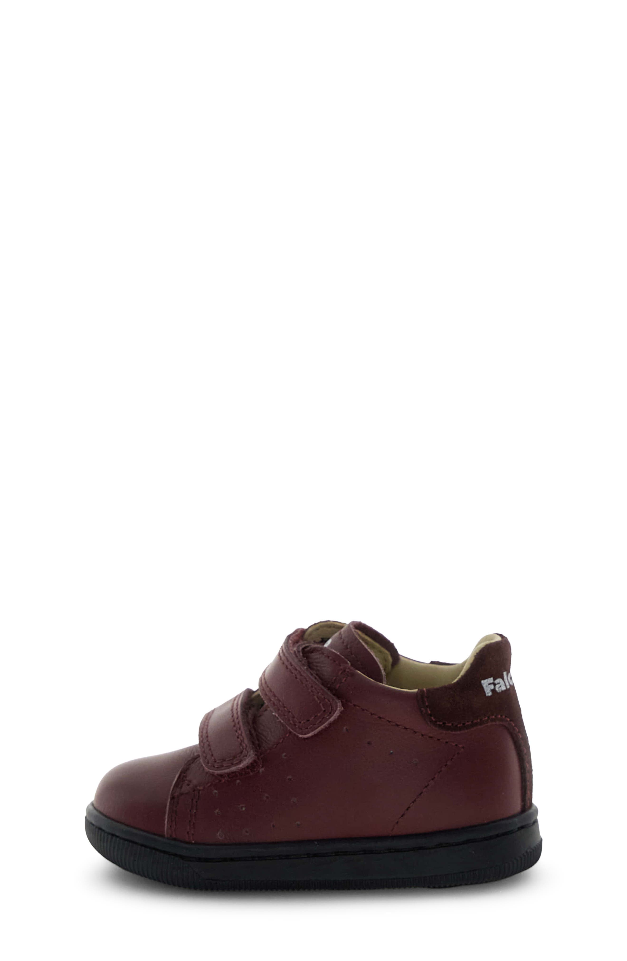 Kids' Falcotto Adam Sneaker, Alternate, color, DARK RED
