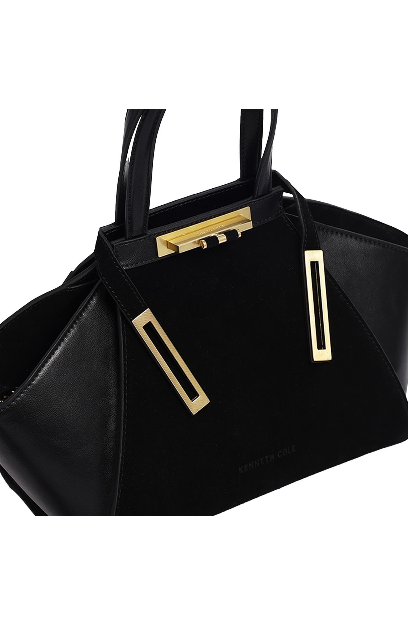 Crosby Leather Satchel, Alternate, color, BLACK