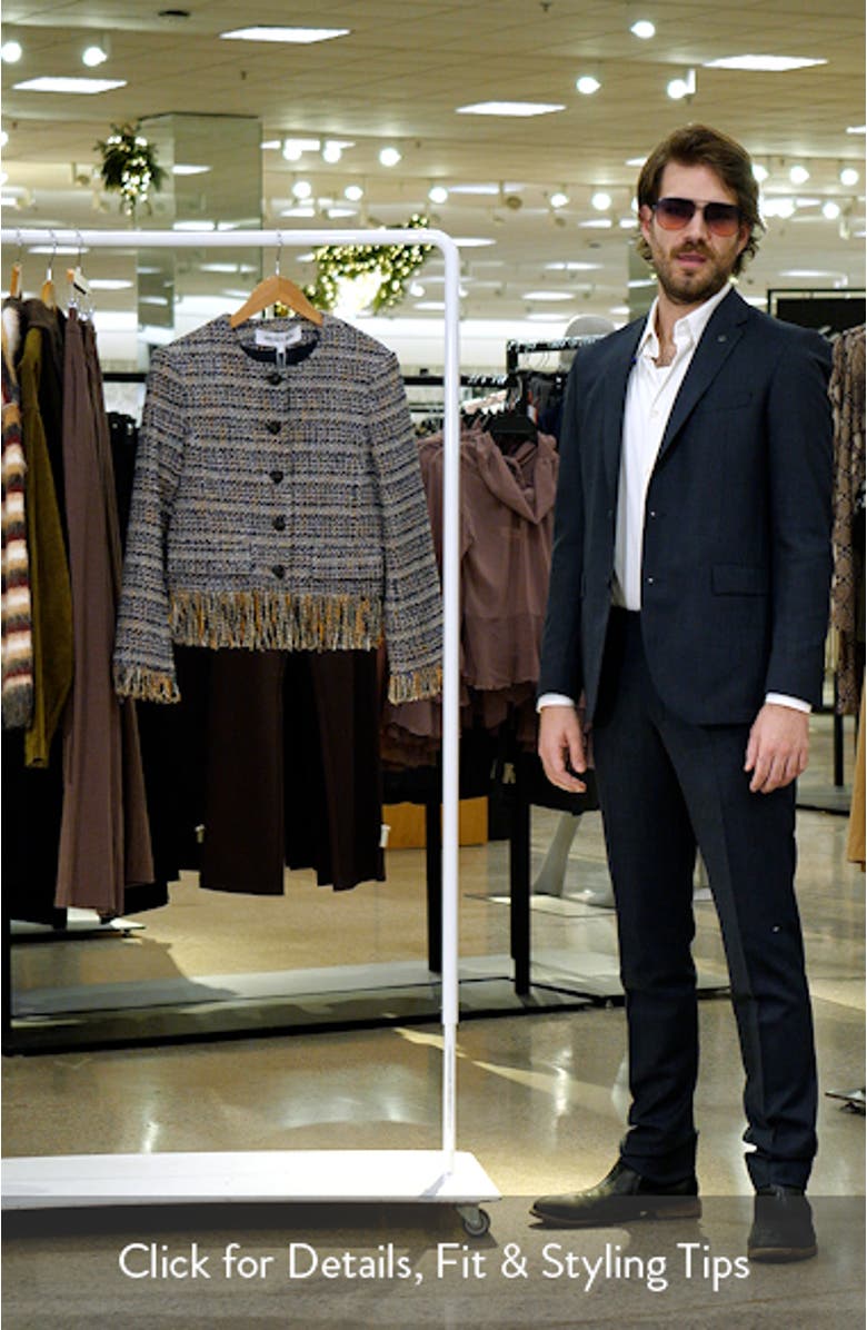 Lyons Tweed Fringe Jacket, sales video thumbnail