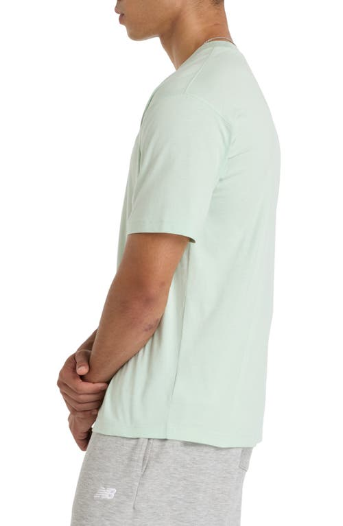 New Balance Sport Essentials Relaxed Fit Cotton T-shirt In Blue