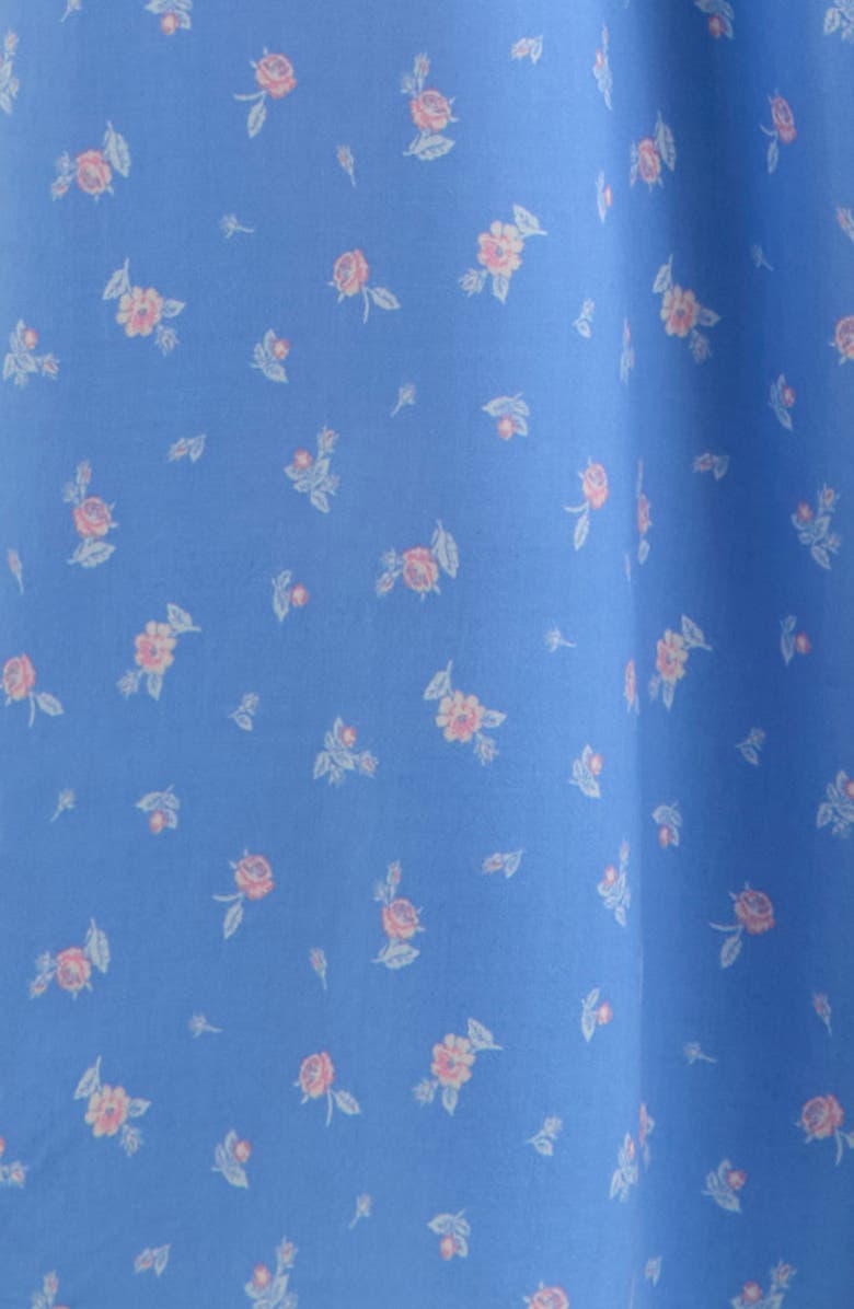 Nordstrom Kids' Flutter Sleeve Jumpsuit, Alternate, color, Blue Robbia Rosebuds