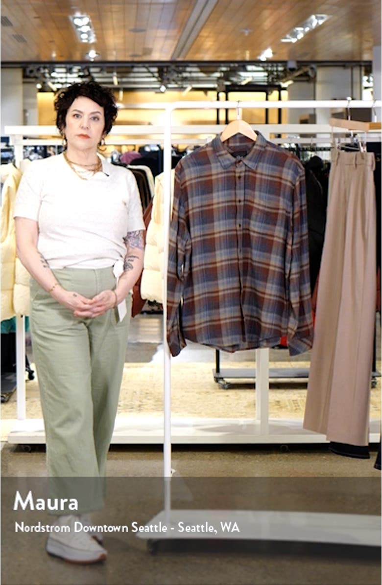 Lennox Plaid Button-Up Shirt, sales video thumbnail