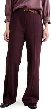 Seasalt Cornwall Lowena Straight Leg Recycled Wool Blend Pants
