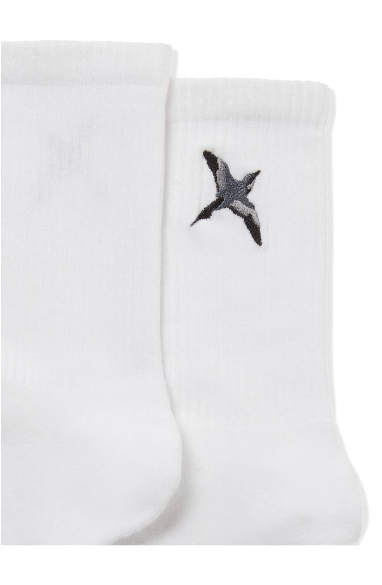 Axel Arigato Bee Bird Tube Socks, Alternate, color, White