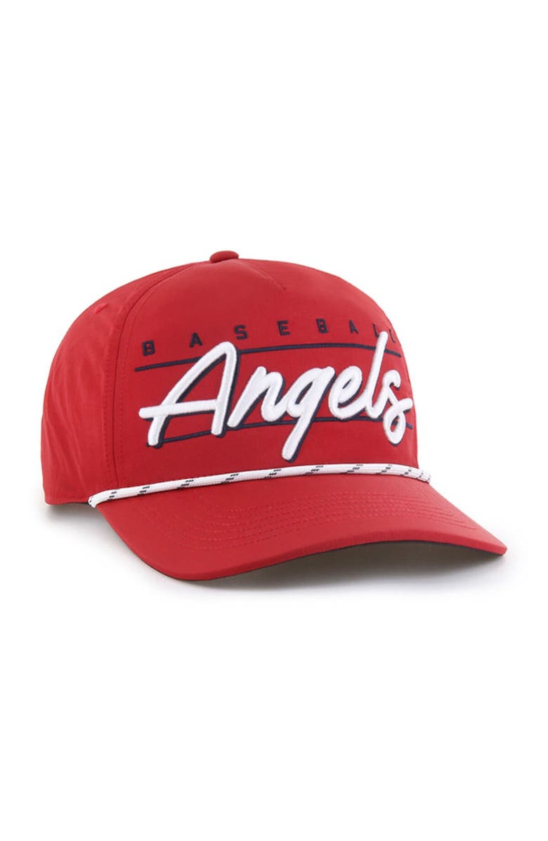 '47 Men's '47  Red Los Angeles Angels Condor Hitch Adjustable Hat, Alternate, color, 