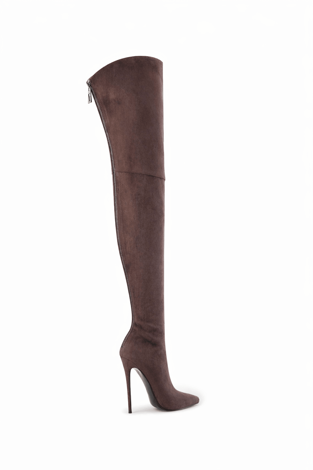 FEMME The Scorpio Suede Thigh High Boot, Alternate, color, Suede Coco