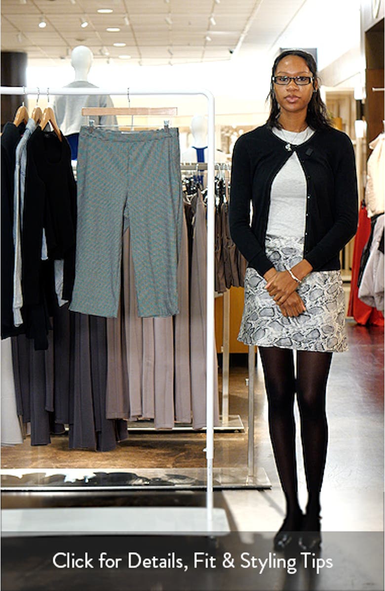 Brecklynn Gingham Capri Pants, sales video thumbnail