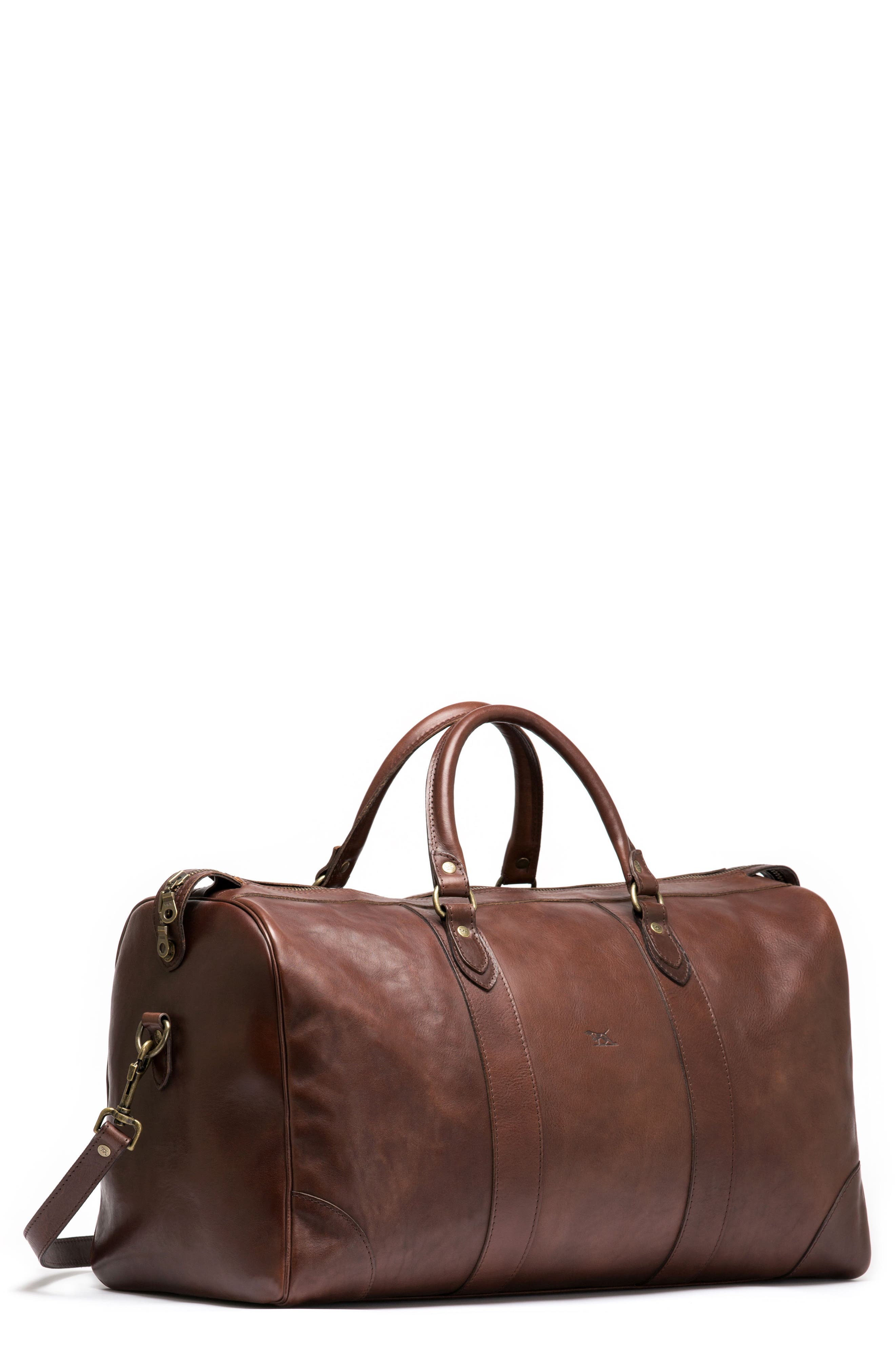 Rodd & Gunn Leather Duffel Bag, Main, color, 