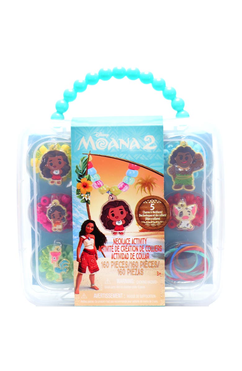 Tara Toy Moana 2 Necklace Activity Set Disney Diy Jewelry Kit, Ages 3+, Main, color, Multicolored