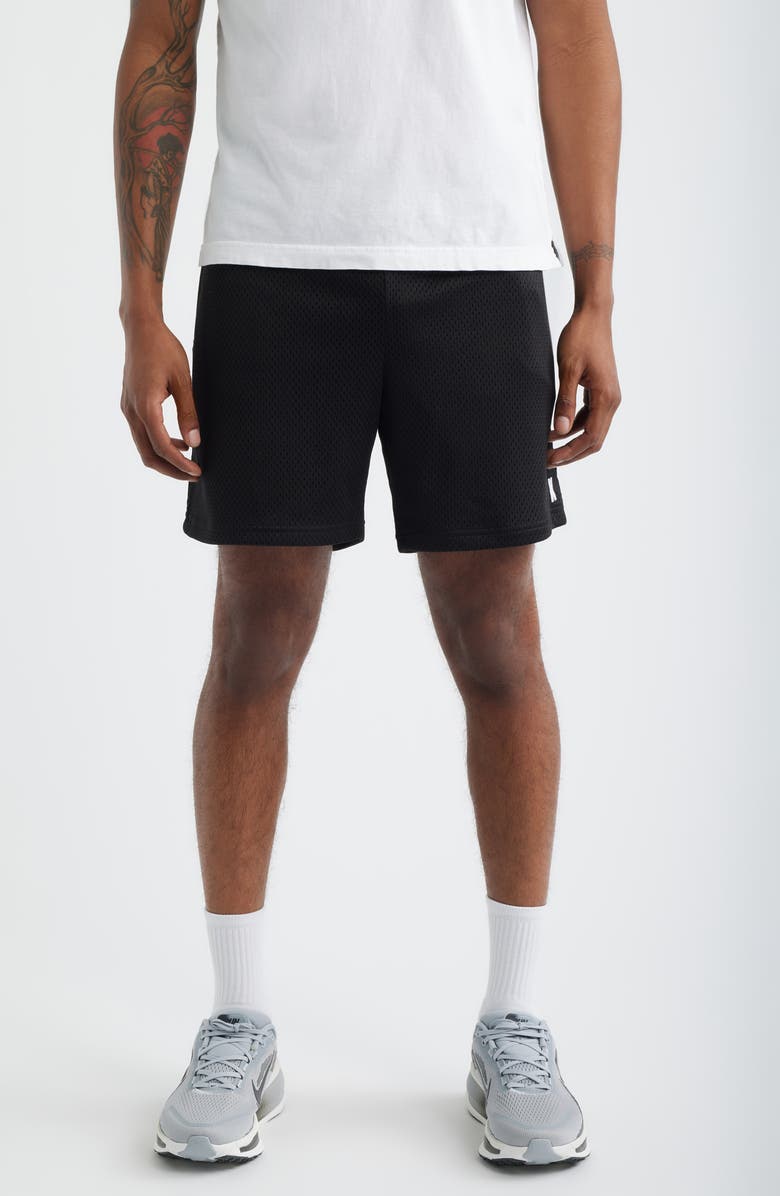KROST Mesh Shorts, Main, color, Black