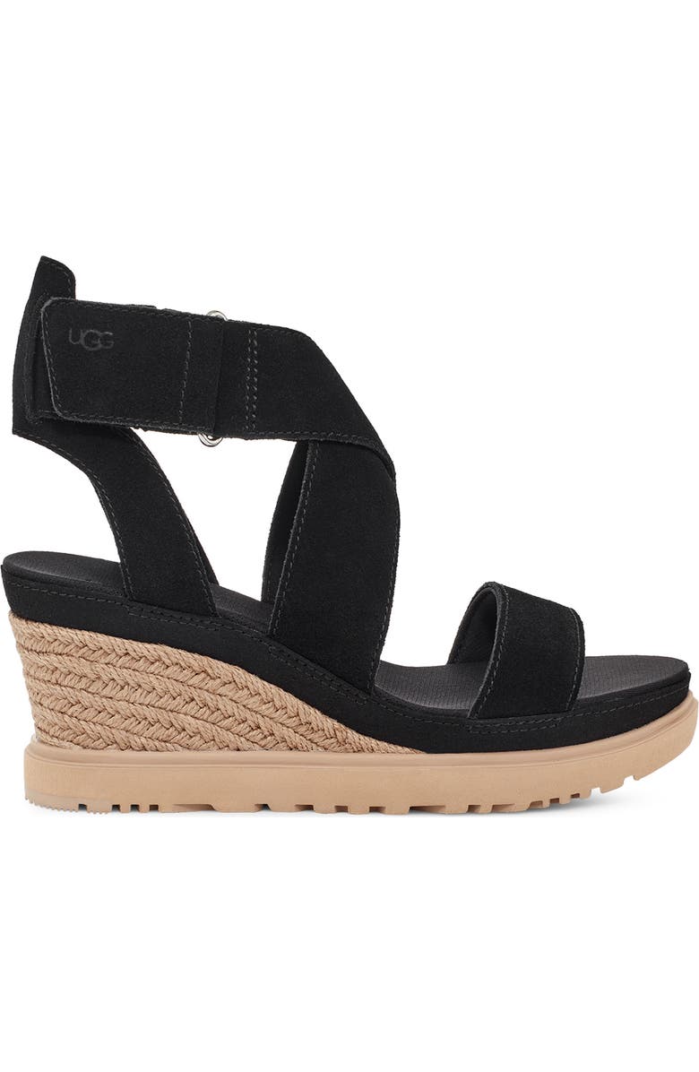 UGG<sup>®</sup> Ileana Espadrille Wedge Sandal, Alternate, color,