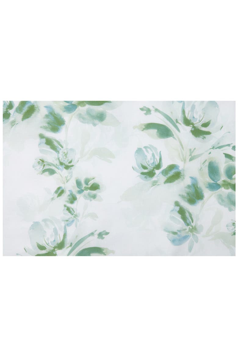 Rosa King Duvet Cover, Alternate, color, POOLSIDE