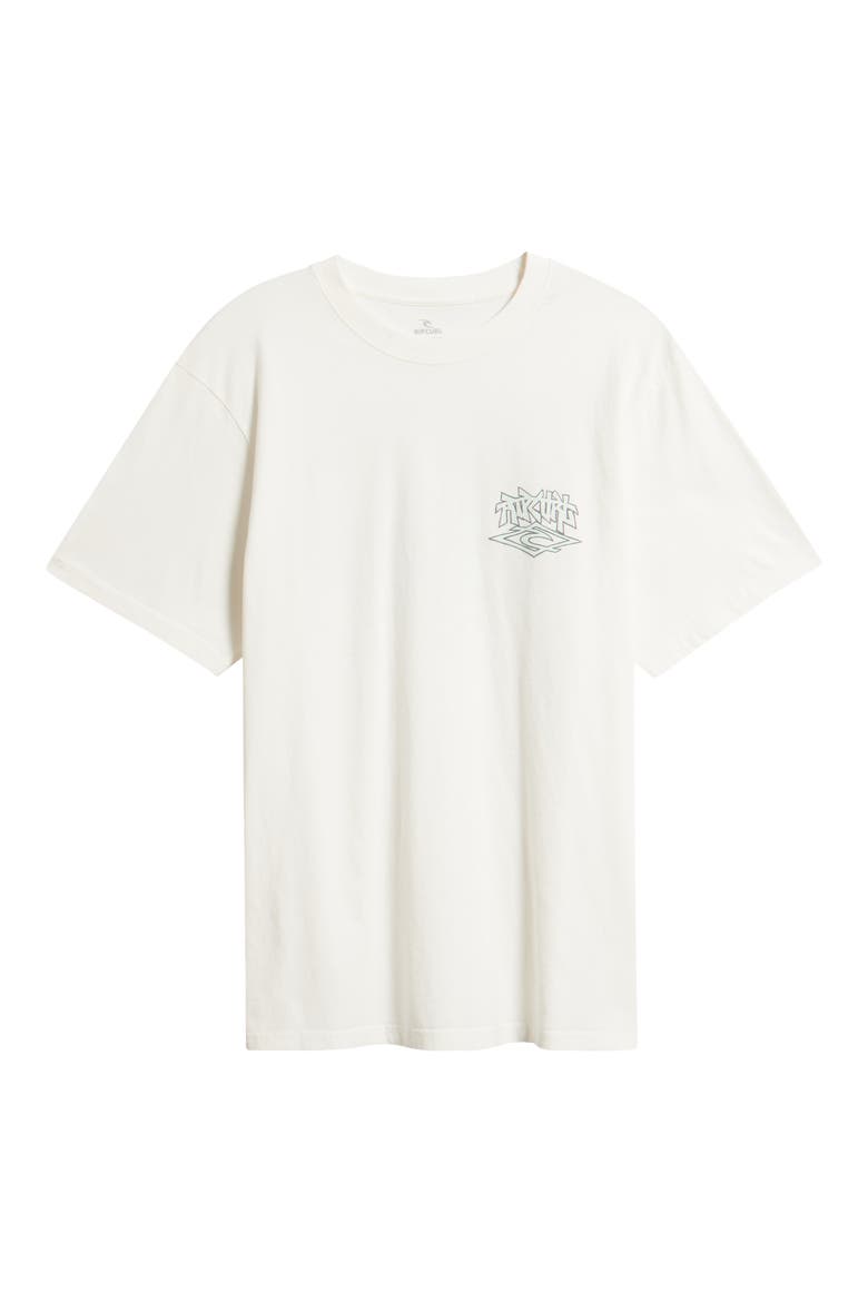 Liquid Trips Arch Cotton Graphic T-Shirt, Alternate, color, BONE