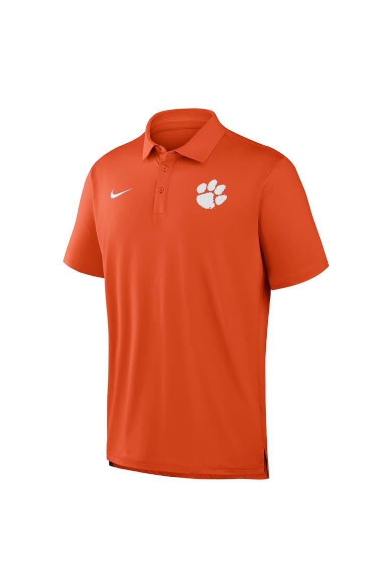Men's Nike Orange Clemson Tigers 2026 Sideline Tour Dri-FIT Polo, Alternate, color, Orange