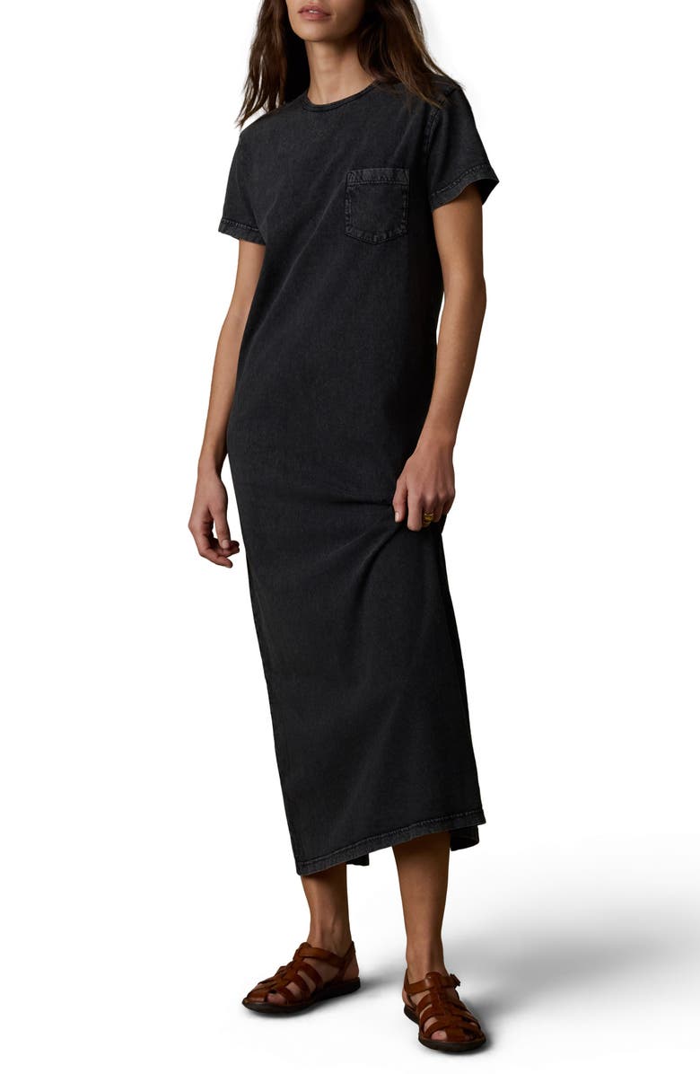 Faherty Organic Cotton Blend T-Shirt Maxi Dress, Main, color,