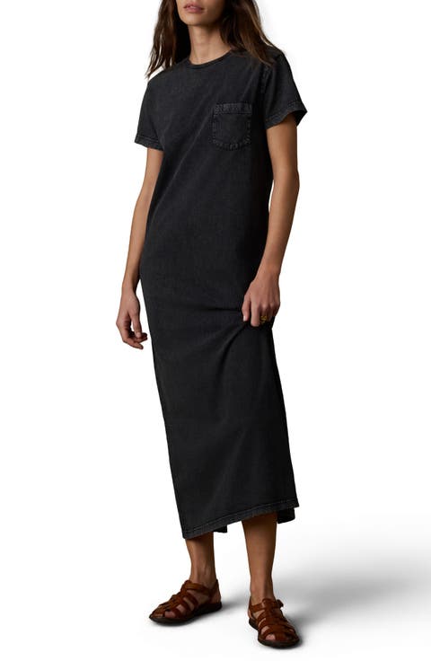 Organic Cotton Blend T-Shirt Maxi Dress