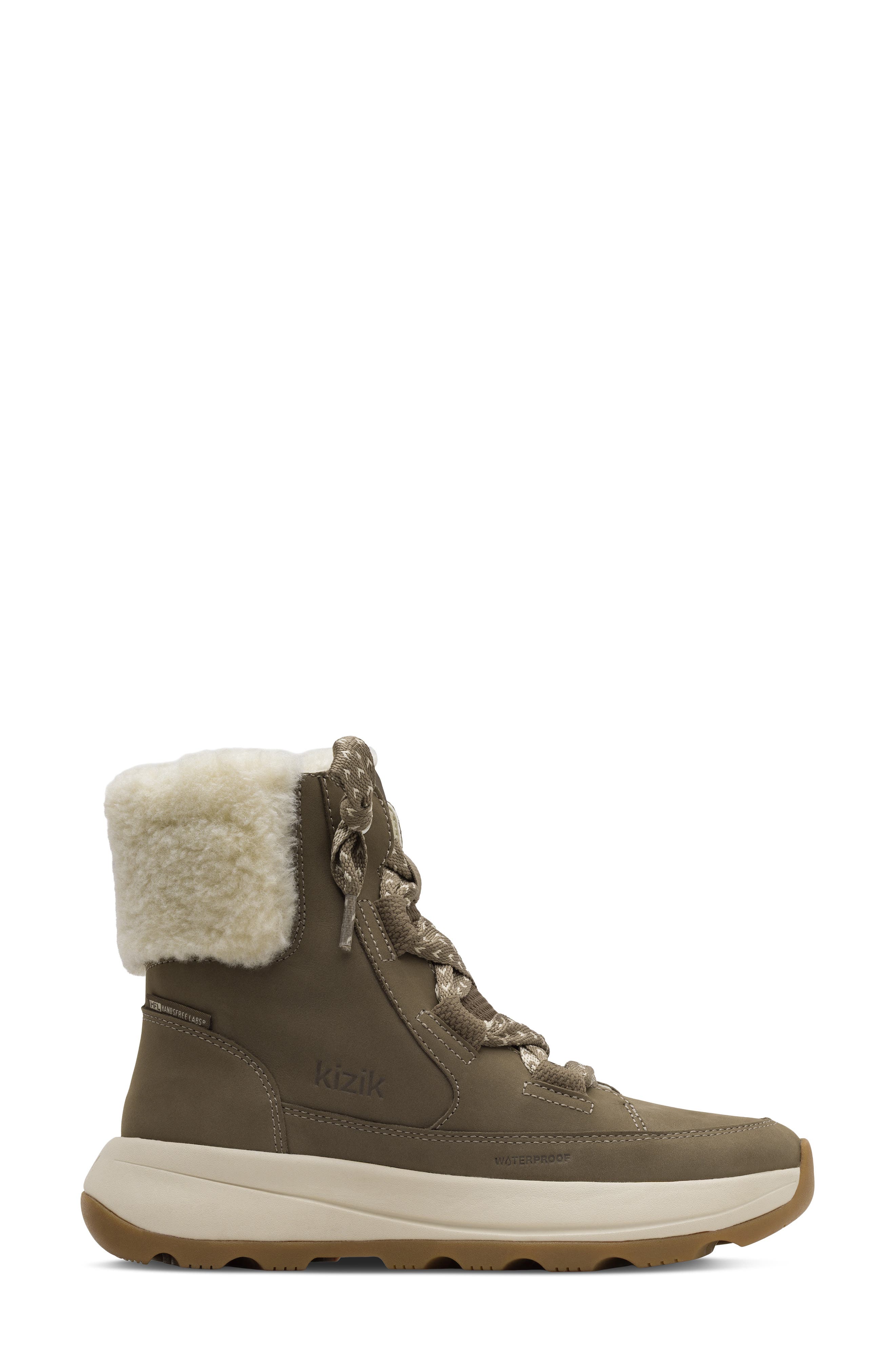 Juno 2 Waterproof Lace Boot, Alternate, color, SHITAKE/ FOG