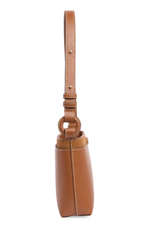 SAM EDELMAN SAM EDELMAN MARSELLA SUEDE & LEATHER SHOULDER BAG