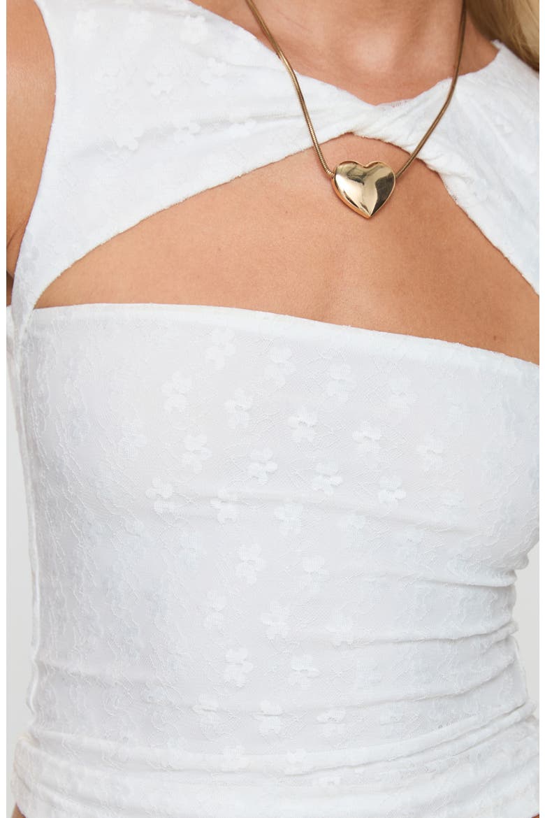 Martiney Twist Cutout Tank, Alternate, color, WHITE
