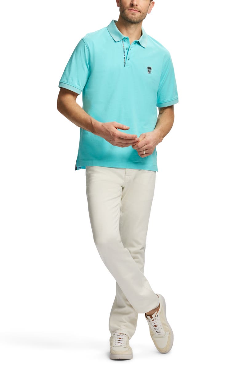 Robert Graham Lucifer Cotton Knit Polo, Alternate, color, 