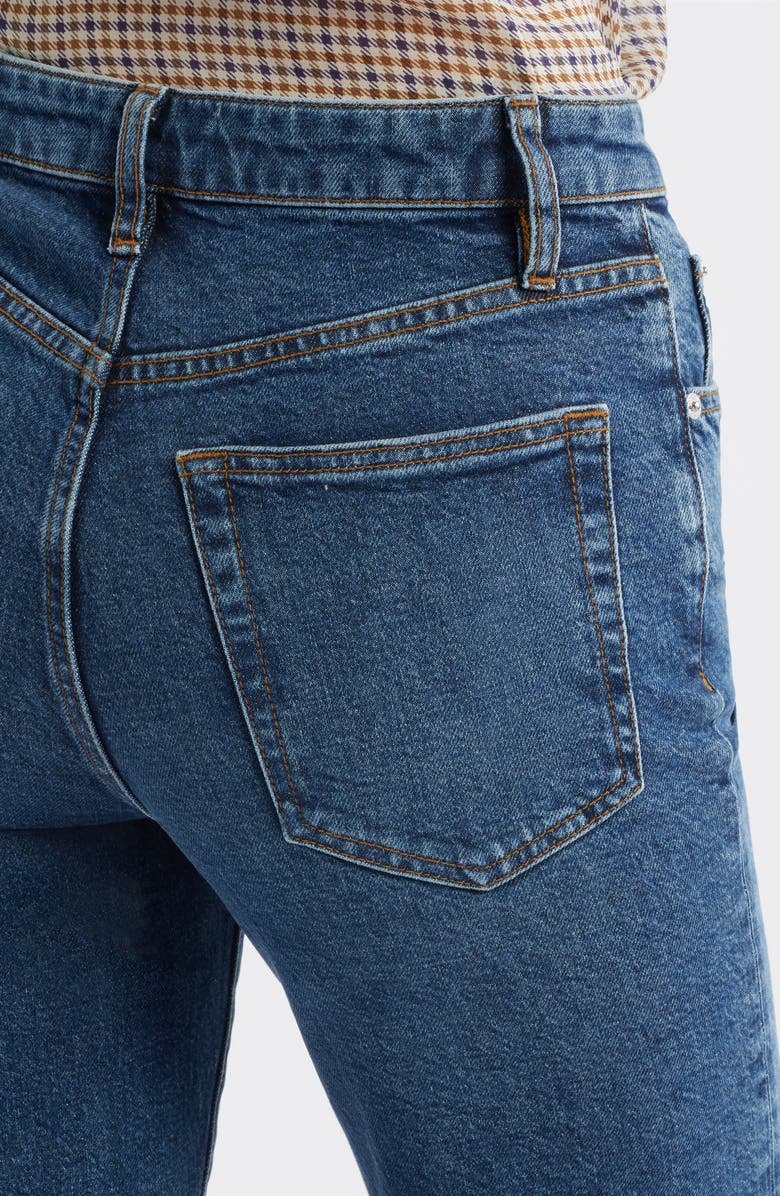 FRAME The Ruler High Waist Straight Leg Jeans, Alternate, color, Archie