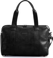Velez Leather Duffle Bag  Aged Effect