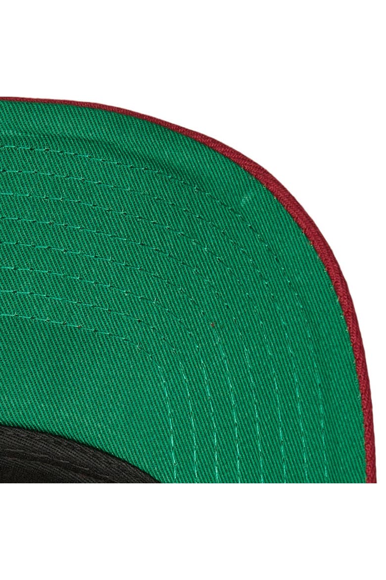 Men's Mitchell & Ness Burgundy Colorado Avalanche Team Ground Pro Adjustable Hat, Alternate, color, Burgundy