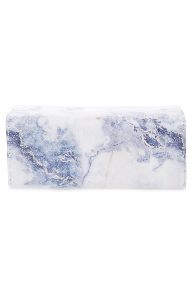 Violet Ray New York Multi Pouch Makeup Roll Bag, Alternate, color,
