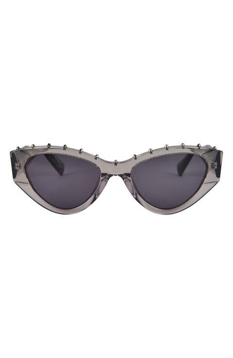53mm Gradient Cat Eye Sunglasses