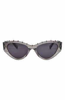53mm Gradient Cat Eye Sunglasses