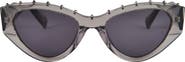AIMEE 53mm Gradient Cat Eye Sunglasses